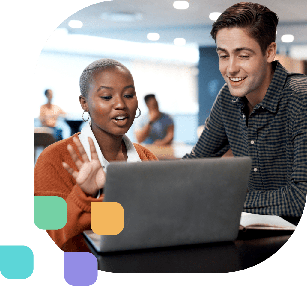 Hiring team reviewing candidates' recorded one-way interview.